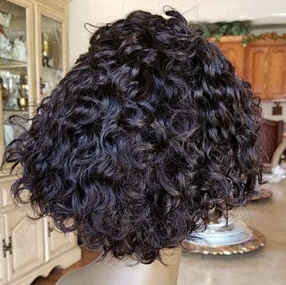 Virgin Human Hair Pixie Lace Wig main image 5
